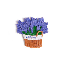 123 Farm Lavender Magnet