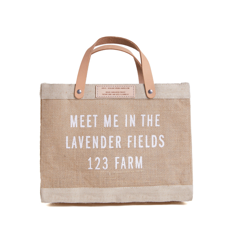 Meet Me in the Lavender Fields Market Bag