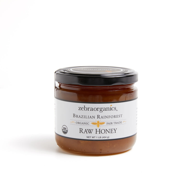 Organic Raw Brazilian Rainforest Honey - Zebra Organics