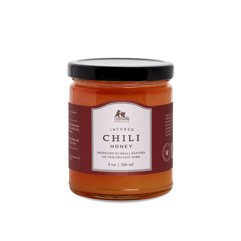 123 Farm Chili Infused Organic Honey